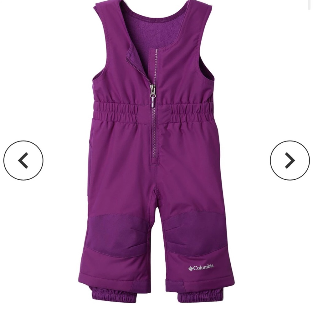 Columbia toddler snow bib